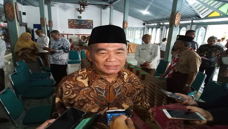 Menteri Pendidikan dan Kebudayaan (Mendikbud) Muhadjir Effendy, Kamis (1/8). (MP/Ismail)