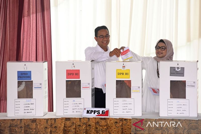 Di TPS Mereka Sendiri, Anies-Muhaimin Menang Telak