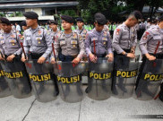 653 Personel Amankan Laga Persahabatan Perserang v Persib