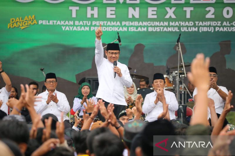 Cak Imin: Sekali-kali Kader NU jadi Presiden