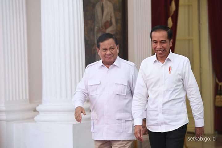 Pertemuan Presiden Jokowi-Prabowo. Foto: Setkab