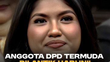 Larasati Moriska Anggota DPD Termuda Di Usia 22 Tahun, Kamu Usia 22 Tahun Ngapain MPPeeps?
