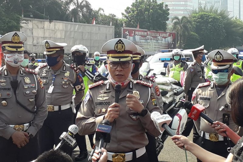 Ribuan Pelanggar PSBB di Jakarta Didominasi Pengendara Motor