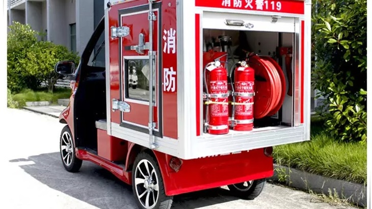 Robeta, Mobil Listrik Mini Pemadam Kebakaran