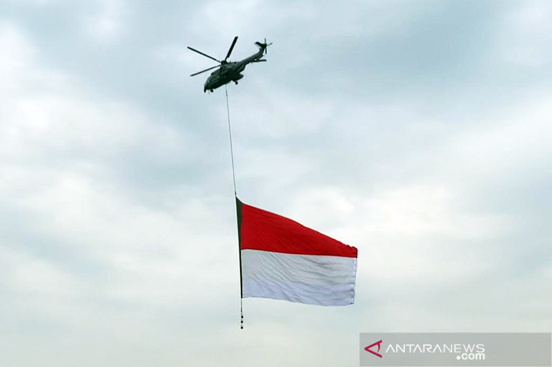 Bendera Merah Putih. (Foto: Antara)