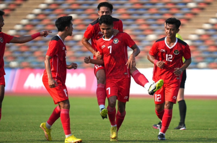 Timnas Indonesia U-22 Pesta Gol ke Gawang Myanmar
