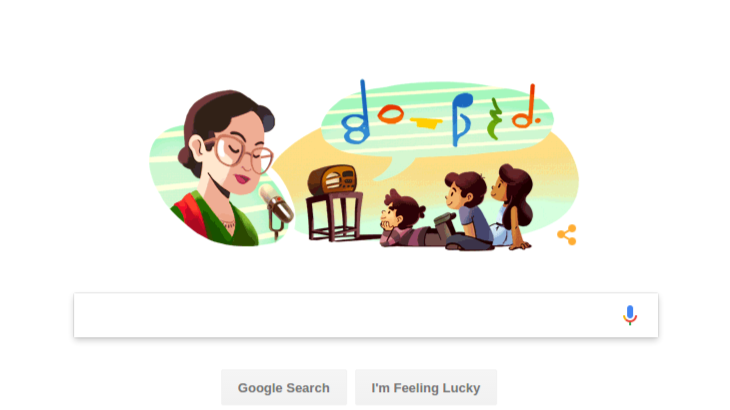 Google Pasang Doodle HUT ke-109 Saridjah Niung, Siapa Dia?