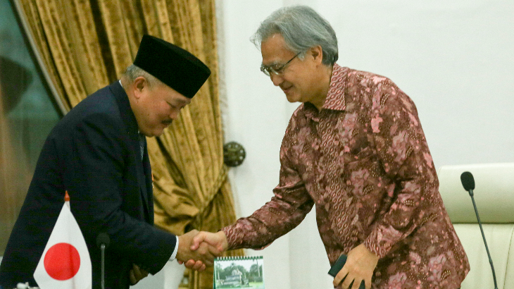 Dubes Jepang Masafumi Ishii Kunjungi Ponpes di Ogan Ilir 