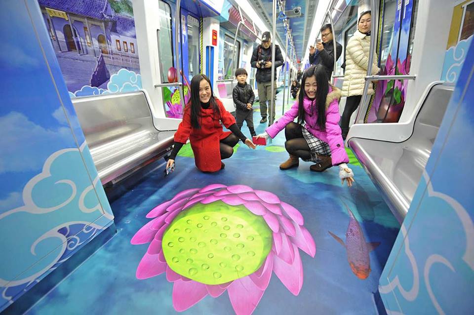Kereta Bawah Tanah Unik Asal Ningbo
