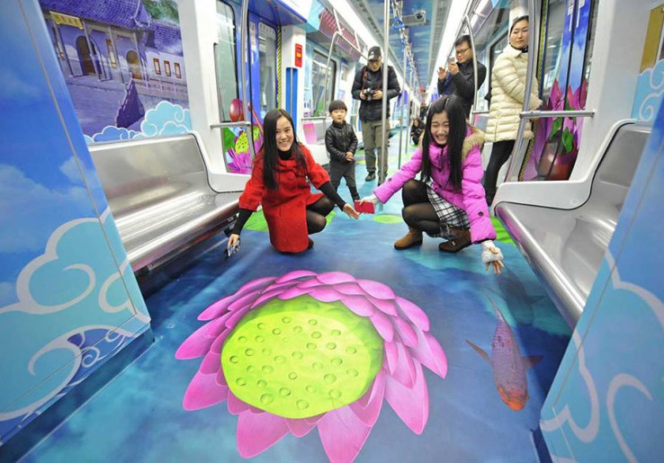 Kereta Bawah Tanah Unik Asal Ningbo