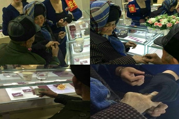 Kakek Asal Tiongkok Beli Cincin Berlian Dari Tumpukan Sampah