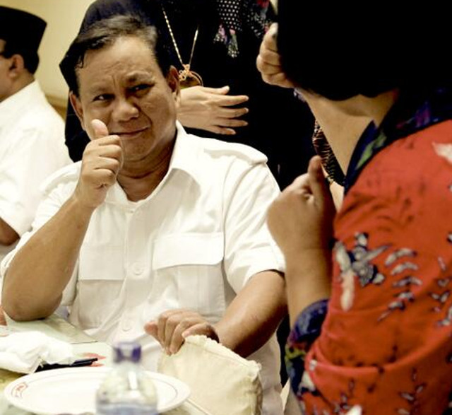 Lewat Twitter, Prabowo Ucapkan Selamat Ulang Tahun Kepada Hatta