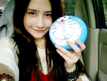Prilly Salah Satu Fans Doraemon