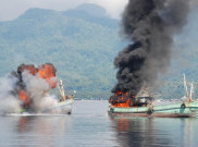 TNI Konsisten Tenggelamkan Kapal Asing