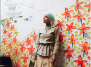 Cantiknya Hijab Dewi Sandra