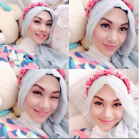 Hijab Imut Ala Indah Nada Puspita