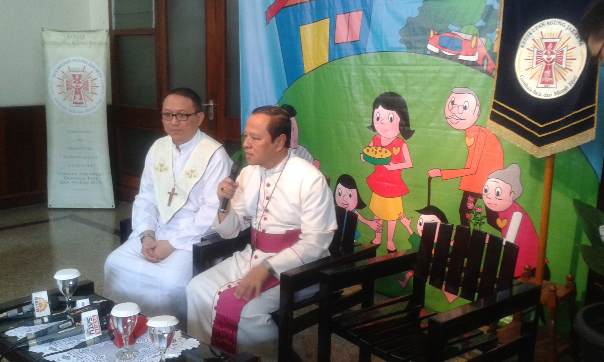 Keluarga Menjadi Tema Natal di Katedral