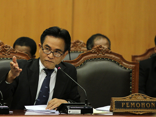 Yusril Sebut Jabatan Hakim Berat