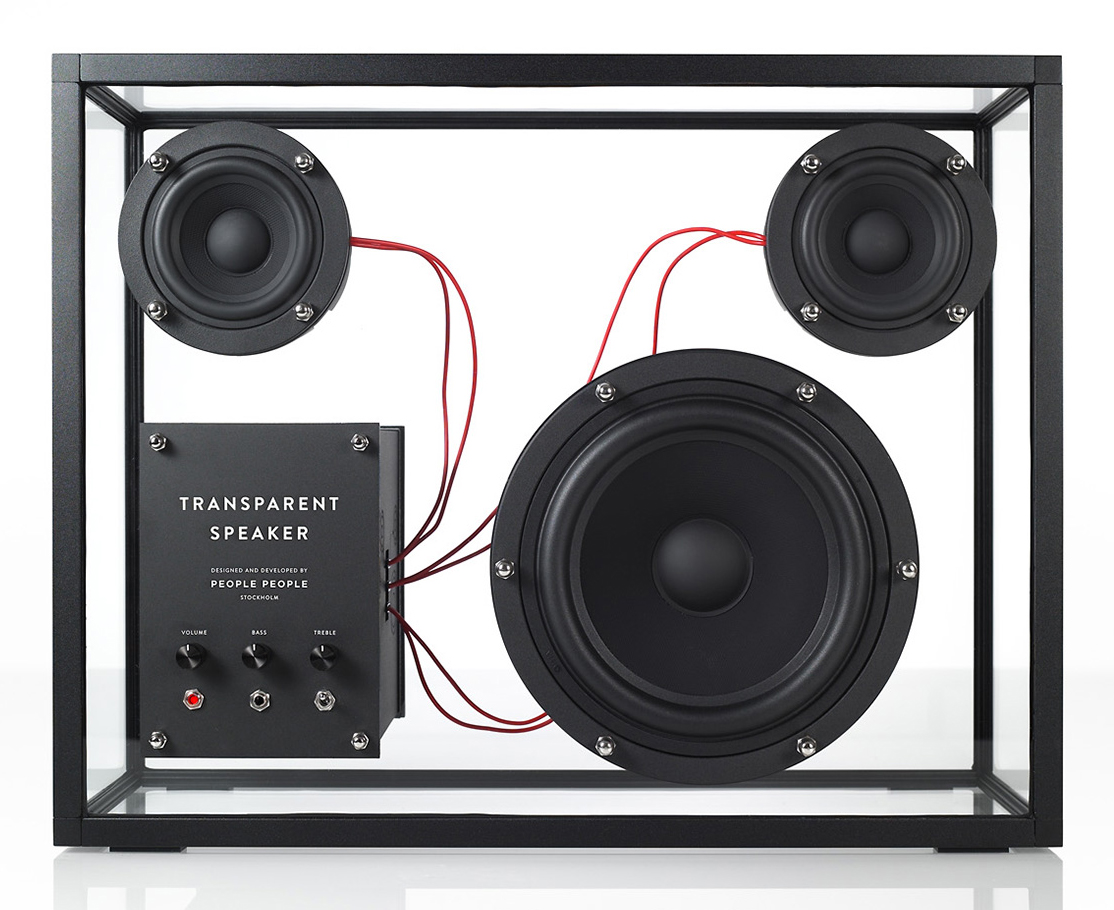 Speaker Transparan Untuk Penggemar Minimalis