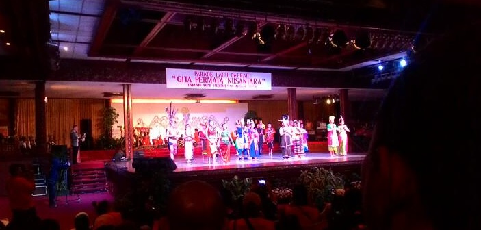 Wisatawan TMII Membludak Saat Libur Natal dan Tahun Baru