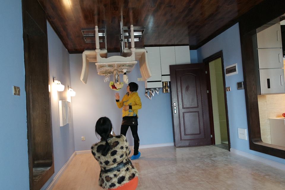 Desain Unik Rumah Terbalik