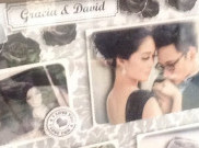 Gugup Saat Pemberkatan, David Noah - Gracia Indri Resmi Jadi Suami Istri