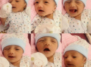 Lima Ekspresi Menggemaskan Bayi Ashanty