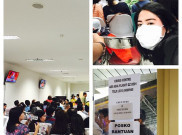 Dewi Perssik Pakai Cadar Sambangi Keluarga Korban AirAsia QZ8501