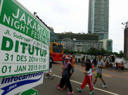 Pagar Besi Mengelilingi Bundaran HI