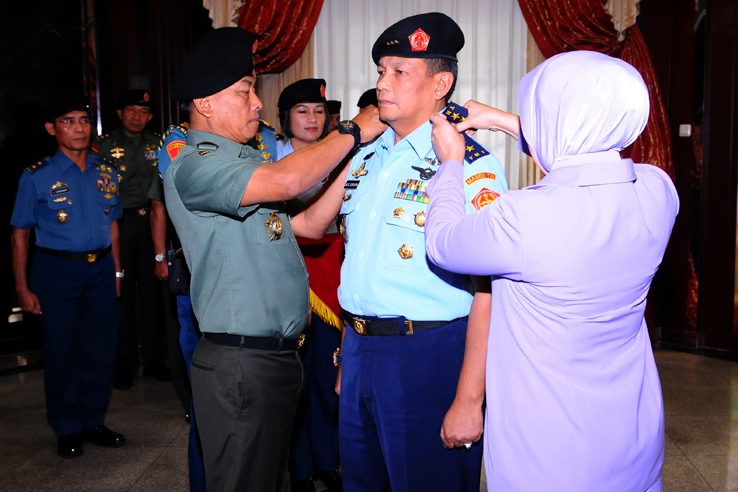 Panglima TNI Pimpin Sertijab Kasum TNI