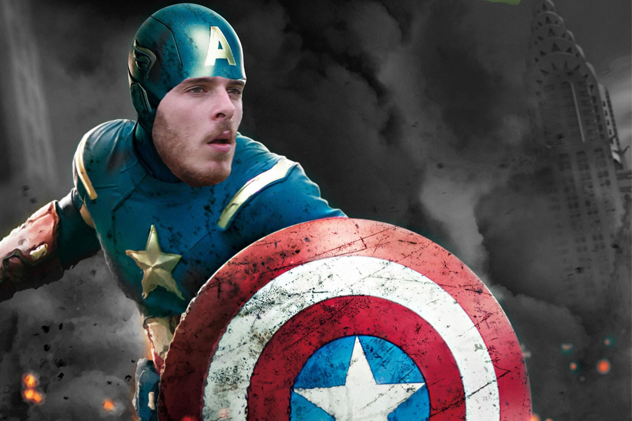David De Gea 'Captain America'