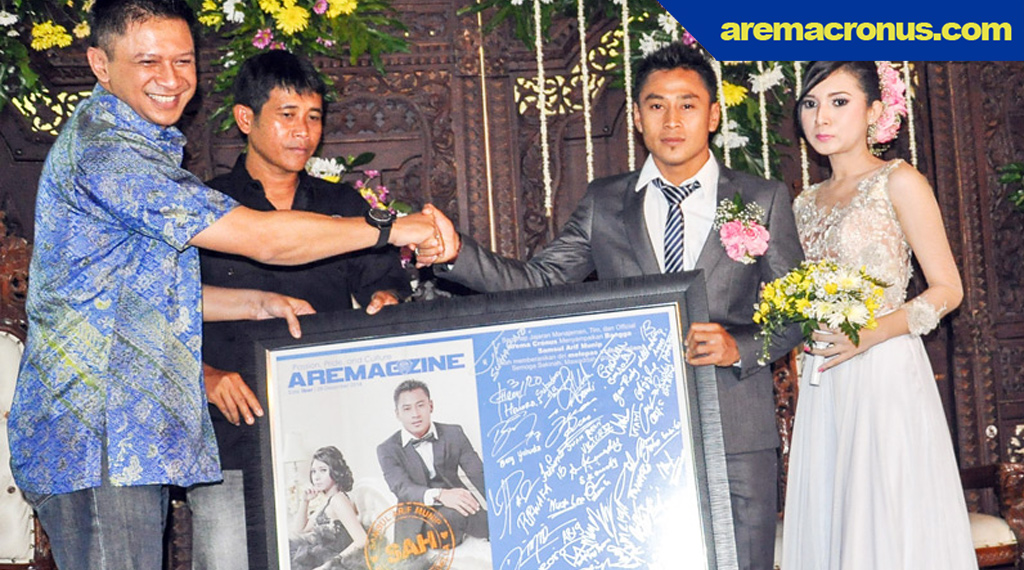 Striker Arema Samsul Arif, Resmi Menikah