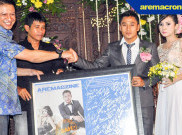 Striker Arema Samsul Arif, Resmi Menikah