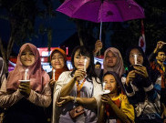 Keheningan Malam Pergantian Tahun di Surabaya
