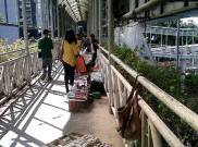 Jembatan Penyeberangan Kurang Diminati Warga