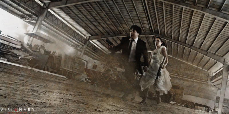 Foto Prewedding Ala Game Left 4 Dead