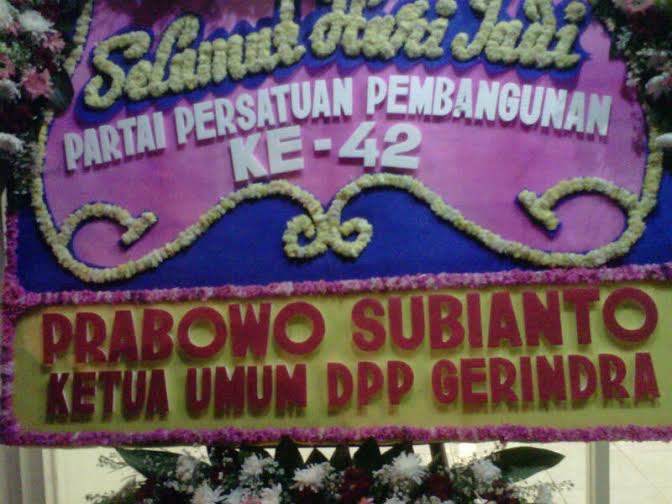 Harlah 42, Prabowo Berikan Selamat Kepada PPP
