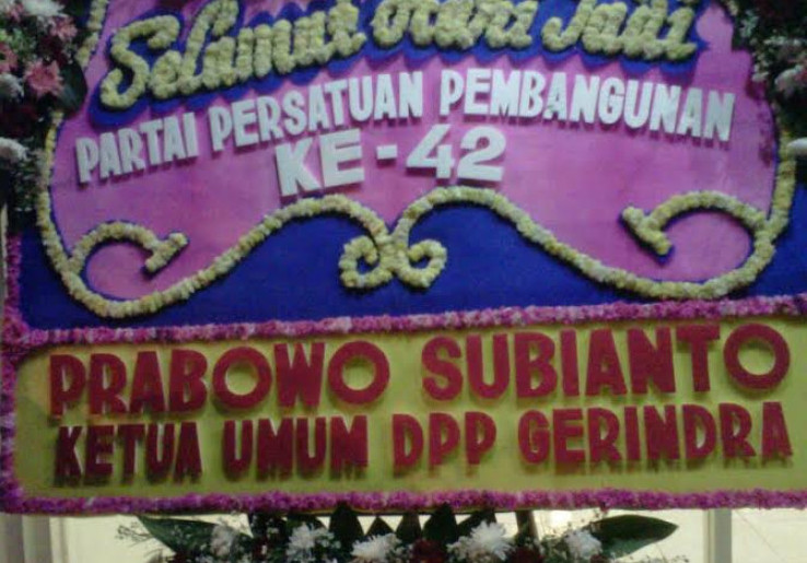 Harlah 42, Prabowo Berikan Selamat Kepada PPP