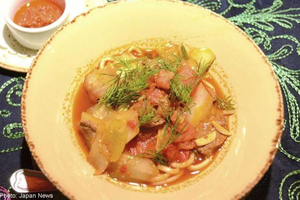 Table traveler: Mie Asli Uzbek di Moscow