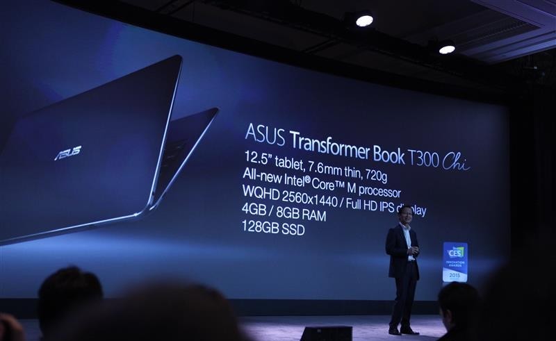 Transformer Tipis dari Asus Melakukan Debut di CES 2015