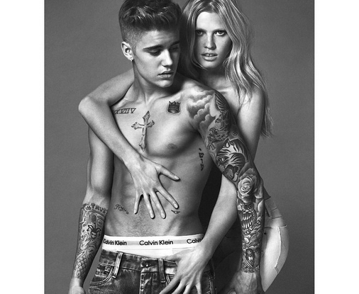 Justin Bieber dan Lara Stone Beradegan Mesra!
