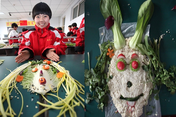 Karya Seni Unik dari Sayur dan Buah