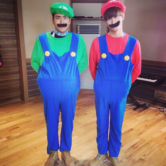 Suju-M Jadi Super Mario