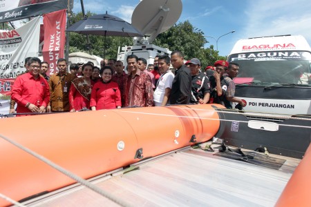 HUT 42, PDIP Lepas 173 Anggota Baguna