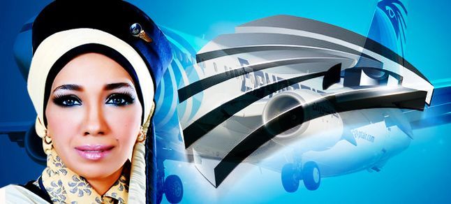 Egypt Airlines Jadikan Hijab Sebagai Seragam Pramugarinya