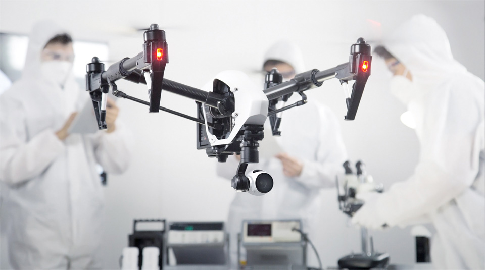 DJI Inspire 1: Drone Prosumer dengan Kamera 4 K
