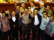 Puluhan Polisi Jaga Ketat Fit and Proper Test Cakapolri