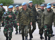 Jenderal Spanyol Sambangi Satgas Indobatt TNI