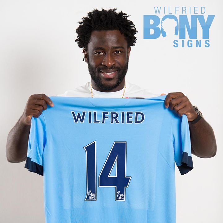 Wilfried Bony Resmi Membela City