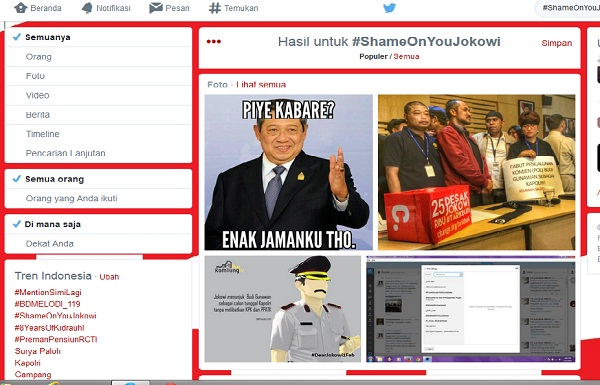 Jokowi Dikritik, Jokowi Bungkam